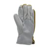 Magid RoadMaster Grain Cowhide Leather Drivers Glove with Suede Split Leather Back B5548E-L